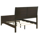 Wilkes 51-inch Upholstered Full Bed Dark Cocoa | Brown | Dark Cocoa | 224421F
