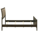Wilkes 51-inch Upholstered Full Bed Dark Cocoa | Brown | Dark Cocoa | 224421F
