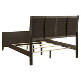 Wilkes 51-inch Upholstered Queen Bed Dark Cocoa | Brown | Dark Cocoa | 224421Q