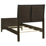 Wilkes 51-inch Upholstered Twin Bed Dark Cocoa | Twin | Brown | Dark Cocoa | 224421T