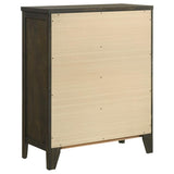 Wilkes 4-drawer Chest of Drawers Dark Cocoa | King | Brown | Dark Cocoa | 224425