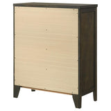 Wilkes 4-drawer Chest of Drawers Dark Cocoa | King | Brown | Dark Cocoa | 224425