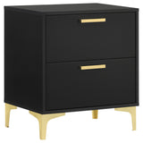 Kendall 4-piece Queen Bedroom Set Black | Gallery | 224451Q-S4 224451KE-S4 224451KW-S4 224451Q-S5 224451KE-S5 224451KW-S5