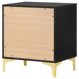 Kendall 2-drawer Nightstand Black | Black | 224452