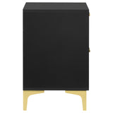 Kendall 2-drawer Nightstand Black | Black | 224452