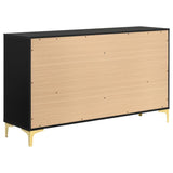 Kendall 6-drawer Dresser Black | Black | 224453