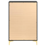 Kendall 5-drawer Bedroom Chest Black | Black | 224455