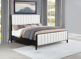 Brookmead 60-inch Upholstered Bed Black