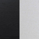 Brookmead 60-inch Upholstered California King Bed Black | Ivory | Black | 224710KW