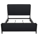 Brookmead Wood California King Panel Bed Black | Black | 224711KW