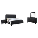 Brookmead 4-piece Queen Bedroom Set Black | Gallery | 224711Q-S4 224711KE-S4 224711KW-S4 224711Q-S5 224711KE-S5 224711KW-S5