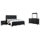 Brookmead 4-piece Queen Bedroom Set Black | Gallery | 224711Q-S4 224711KE-S4 224711KW-S4 224711Q-S5 224711KE-S5 224711KW-S5