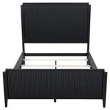 Brookmead Wood Queen Panel Bed Black | Queen | Black | 224711Q