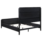 Brookmead Wood Queen Panel Bed Black | Queen | Black | 224711Q