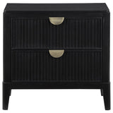 Brookmead 2-drawer Nightstand Black | Black | 224712