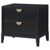 Brookmead 2-drawer Nightstand Black | Black | 224712