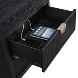 Brookmead 2-drawer Nightstand Black | Black | 224712