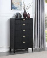 Brookmead 5-drawer Bedroom Chest Black | Black | 224715