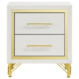 Lucia 4-piece Queen Bedroom Set Beige and White | Queen | Beige | Beige / White | 224731Q-S4