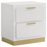 Caraway 4-piece Queen Bedroom Set White | Gallery | 224771Q-S4 224771KE-S4 224771KW-S4 224771Q-S5 224771KE-S5 224771KW-S5
