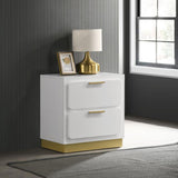 Caraway 2-drawer Nightstand White | King | White | 224772