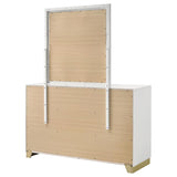 Caraway 6-drawer Dresser with Mirror White | White | 224773M