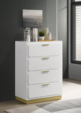 Caraway 4-drawer Bedroom Chest White | White | 224775