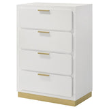 Caraway 4-drawer Bedroom Chest White | White | 224775