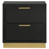 Caraway 2-drawer Nightstand Black | King | Black | 224782