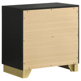 Caraway 2-drawer Nightstand Black | King | Black | 224782