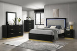 Caraway 2-drawer Nightstand Black | King | Black | 224782