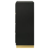 Caraway 4-drawer Bedroom Chest Black | Black | 224785