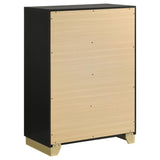 Caraway 4-drawer Bedroom Chest Black | Black | 224785