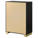 Caraway 4-drawer Bedroom Chest Black | Black | 224785