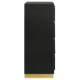 Caraway 4-drawer Bedroom Chest Black | Black | 224785