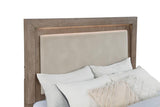 Kenora 56-inch Queen LED Storage Bed Barley Brown | Queen | Brown | Barley Brown | 224850Q