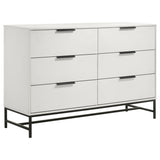 Sonora 4-piece Queen Bedroom Set White | Gallery | 224861Q-S4 224861KE-S4 224861KW-S4 224861Q-S5 224861KE-S5 224861KW-S5