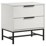 Sonora 2-drawer Nightstand Bedside Table White | King | White | 224862