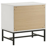 Sonora 2-drawer Nightstand Bedside Table White | King | White | 224862