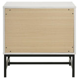 Sonora 2-drawer Nightstand Bedside Table White | King | White | 224862
