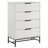 Sonora 4-drawer Bedroom Chest White | White | 224865