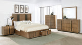 Terrace 4-piece Queen Bedroom Set Ash Brown | Eastern King / 5-piece | 224900KE-S5