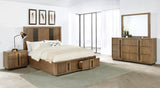 Terrace 4-piece Queen Bedroom Set Ash Brown | California King / 4-piece | 224900KW-S4