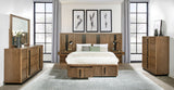Terrace 5-piece Queen Panel Bedroom Set Ash Brown | California King / 6-piece | 224900KW-S6P
