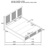 Terrace 2-drawer California King Storage Bed Ash Brown | Brown | Ash Brown | 224900KW