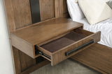 Terrace 5-piece Queen Panel Bedroom Set Ash Brown | Gallery | 224900Q-S5P 224900KE-S5P 224900KW-S5P 224900Q-S6P 224900KE-S6P 224900KW-S6P