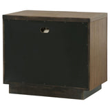 Terrace 2-drawer Nightstand Bedside Table Ash Brown | King | Brown | Ash Brown | 224902