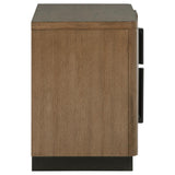 Terrace 2-drawer Nightstand Bedside Table Ash Brown | King | Brown | Ash Brown | 224902