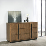 Terrace 6-drawer Dresser Cabinet Ash Brown | Brown | Ash Brown | 224903