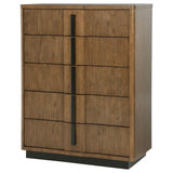 Terrace 5-drawer Chest of Drawers Ash Brown | Brown | Ash Brown | 224905